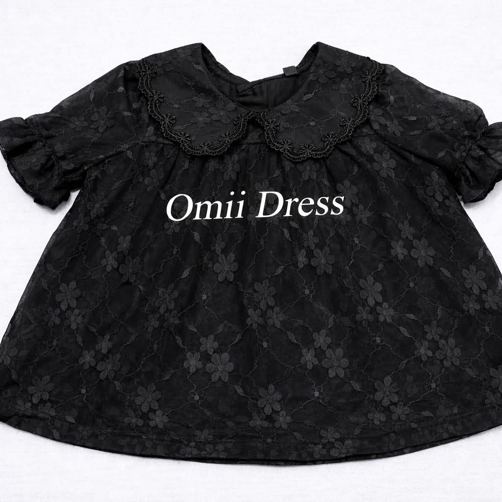 米蘭達 Omii 蛋花黑短 2T