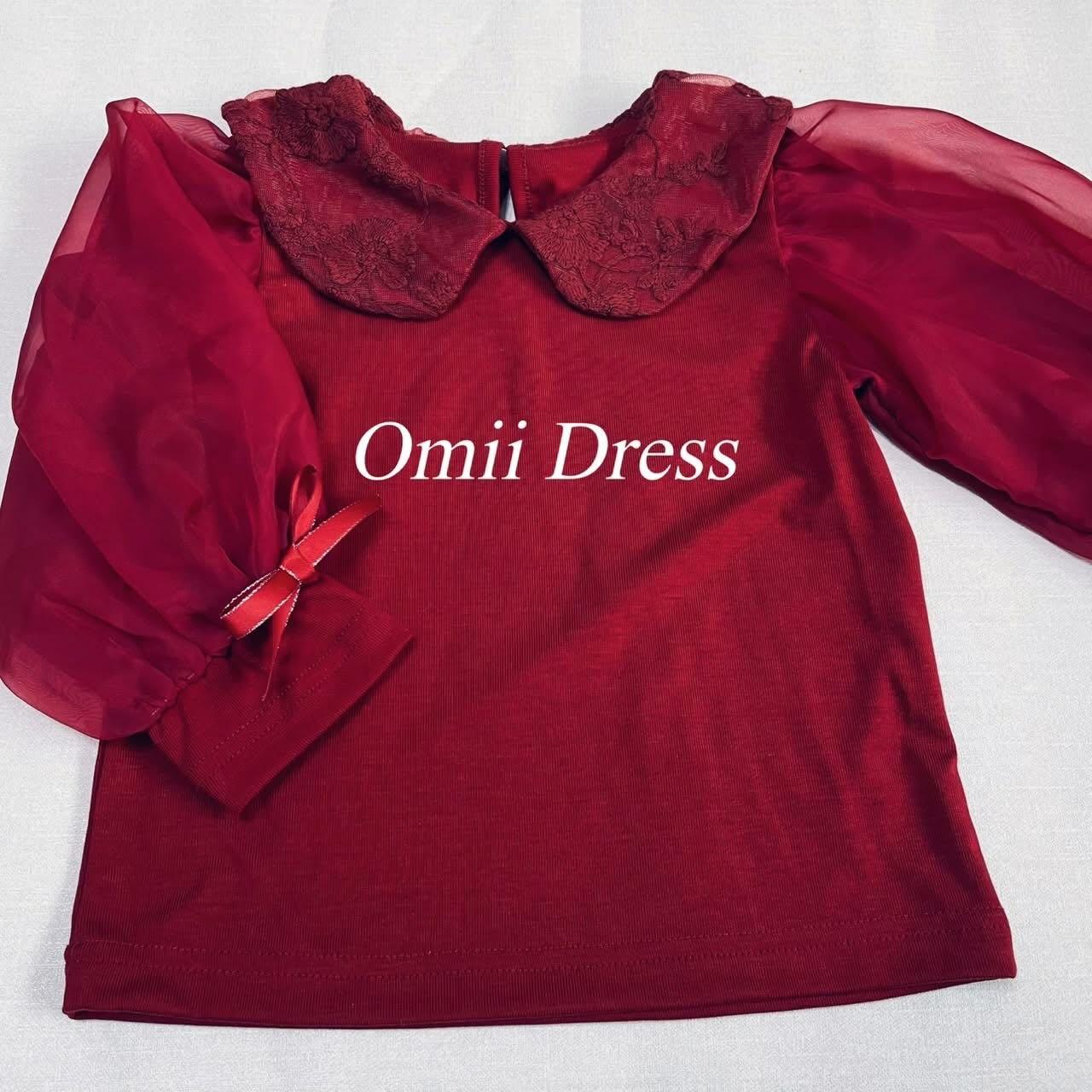 米蘭達 Omii 泡泡紅長 1T