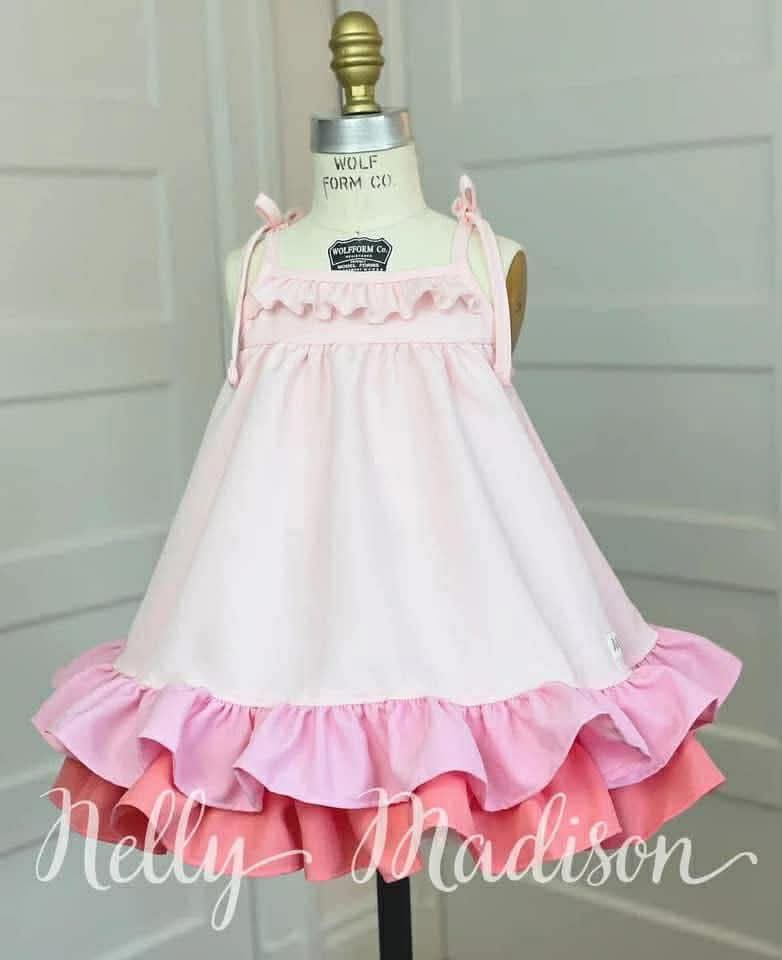 Nelly Madison Sweetest Dreams Hannah Dress + Dollies Set 2T