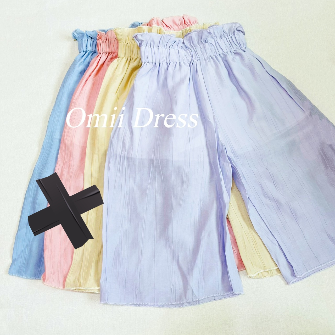 米蘭達 Omii 馬卡龍寬褲 01