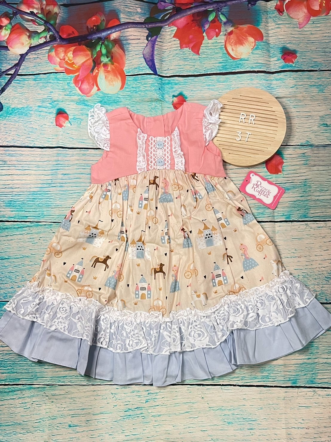 Ricrac&Ruffles (Kindilu) 童裝 3T