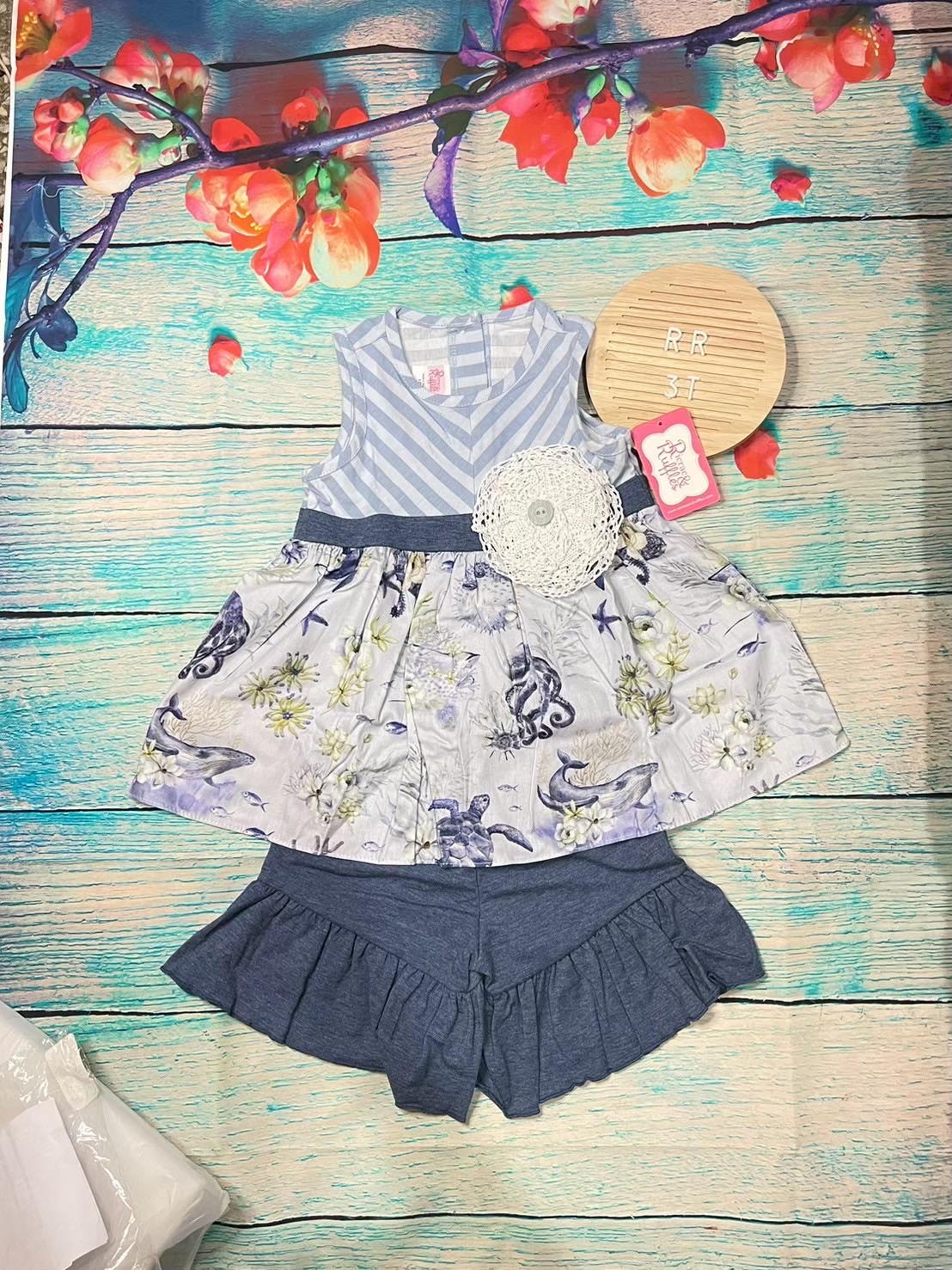 Ricrac&Ruffles (Kindilu) 童裝 3T
