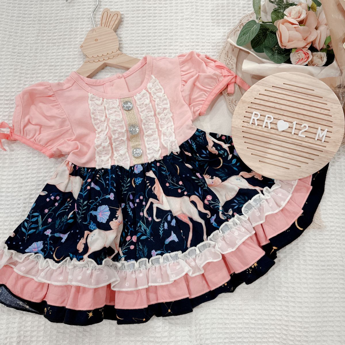 Ricrac&Ruffles (Kindilu) 洋裝 12m