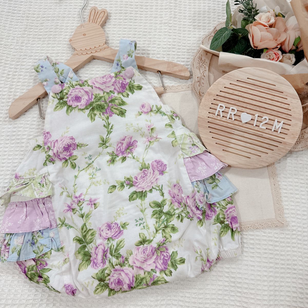 Ricrac&Ruffles (Kindilu) 包屁 12m