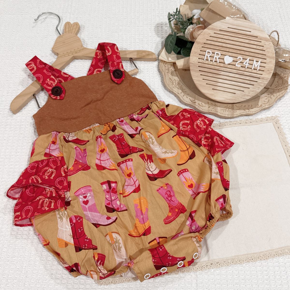 Ricrac&Ruffles (Kindilu) 包屁 24m
