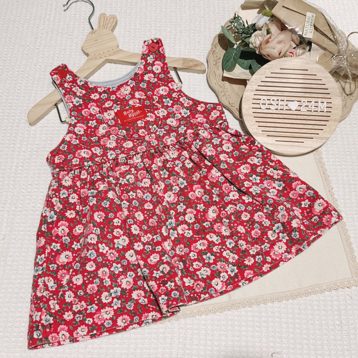 US ❤︎ OshKosh & carter’s Vintage 有洗白感 勿高標 24m