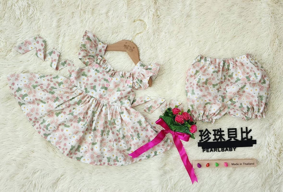 珍珠貝比 PEARL BABY 18m草莓小雛菊 18m