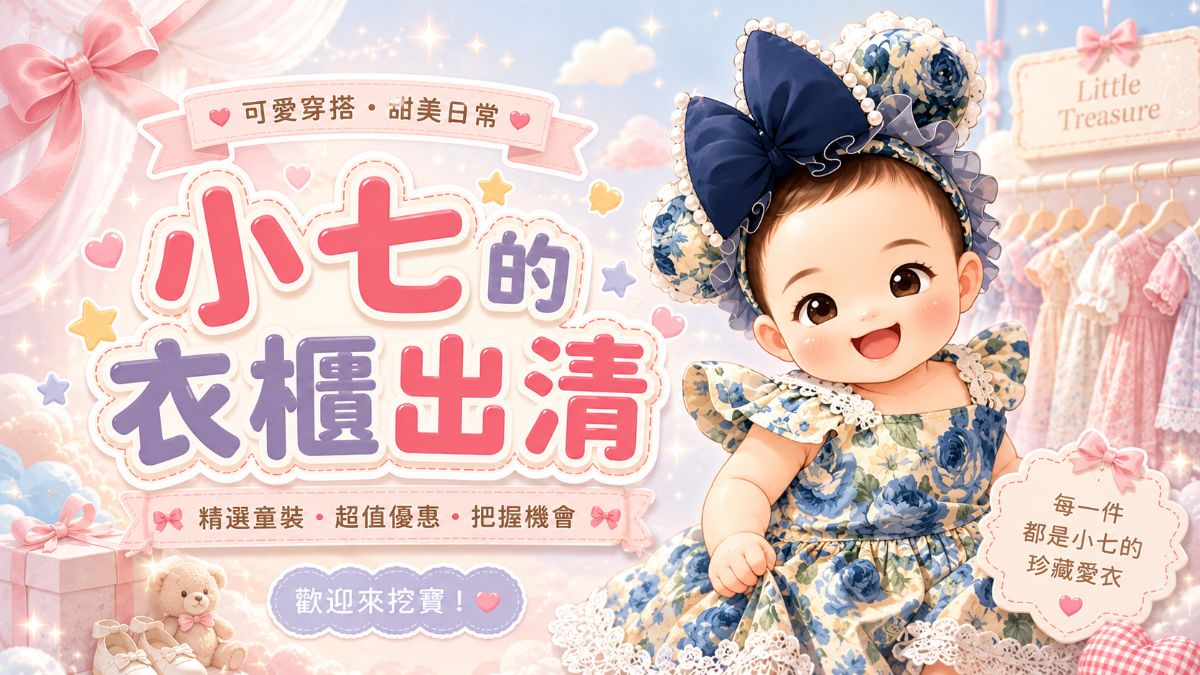 小七的衣櫃出清