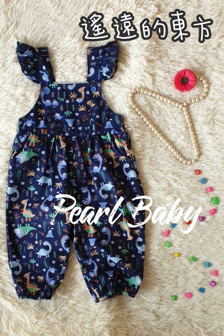 珍珠貝比 PEARL BABY 230224泰國手工遙遠的東方連身褲 4Y