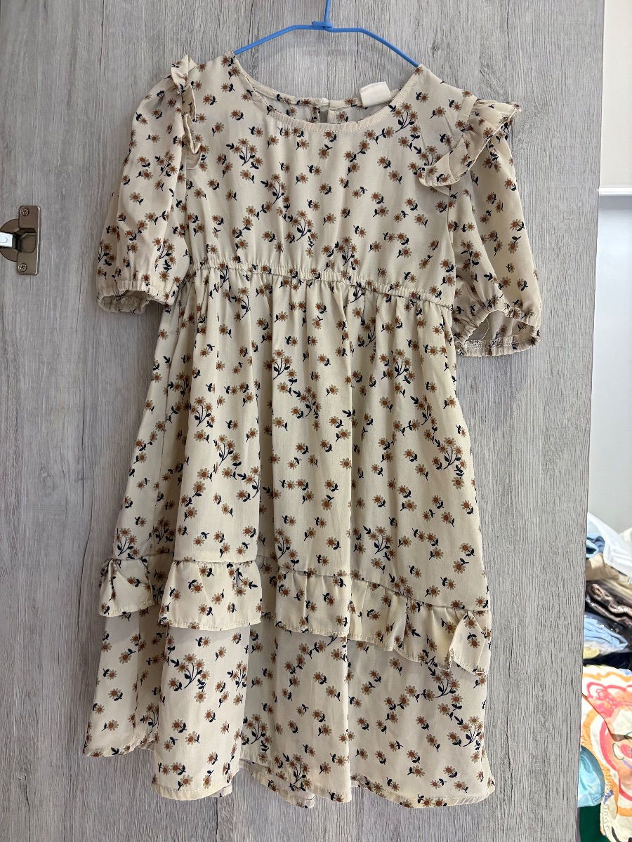 仙女碎花洋裝